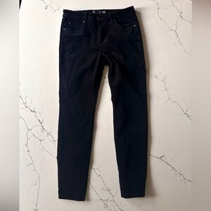 Kut from the Kloth black velvet jeans